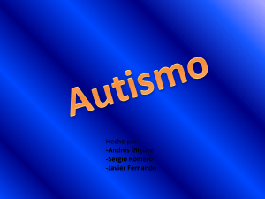 Origen del autismo