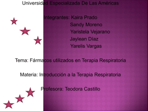 Diapositiva 1 - TerapiaRespiratoria2011