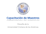 Slide 1 - Universidad Cristiana de Las Américas