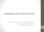 CAMPAÑAS DE ACCION SOCIAL