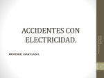 accidentes con electricidad