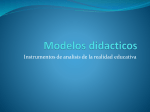 Modelos didacticos - profesoradotecnicodidactica