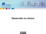 Desarrollo no clínico