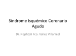 Síndrome Isquémico Coronario Agudo