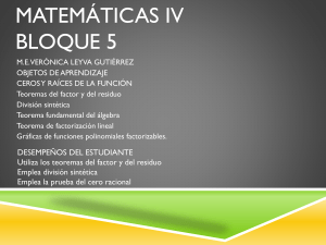 MATEMATICAS BLOQUE 5