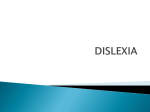 dislexia - Colegio Mexiquense de Audición y Lenguaje