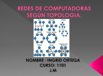 redes de computadoras según topologia.