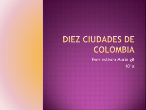 Diez ciudades de Colombia
