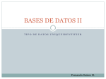 BASES DE DATOS II