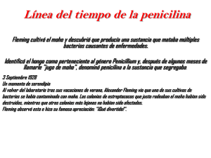 Línea del tiempo de la penicilina