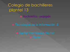 Colegio de bachilleres plantel 13