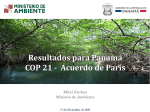 Acuerdo de París - Ministerio de Ambiente de Panamá