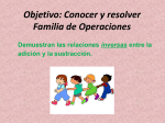 Familia de Operaciones