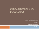 Carga electrica y Ley de Coloumb