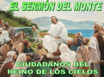 el sermón del monte