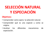 Selección natural y sexual