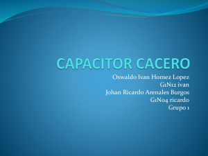 CAPACITOR CACERO