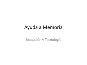 Ayuda a Memoria