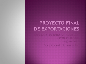 Proyecto final de exportaciones