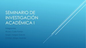 Seminario de investigaci&oacute;n acad&eacute;mica i