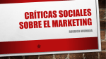 Críticas sociales sobre el marketing