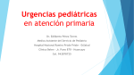 Urgencias pediátricas en atención primaria