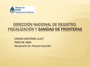 Direcci&oacute;n Nacional De Registro, Fiscalizaci&oacute;n Y SANIDAD DE