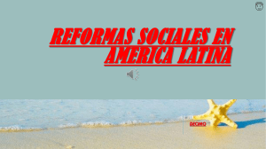 reformas sociales en