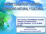 Adaptación y mitigación al cambio climático en el sector turismo
