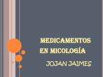 medicamentos en micologia