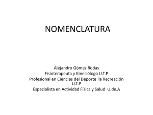 nomenclatura - Academia UTP