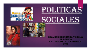 politicas sociales