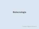 Biotecnologia - Aula Virtual