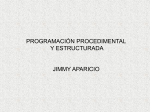 programación procedimental