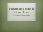 La Pachamama como la Gran Diosa