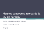 Algunos conceptos acerca de la ley de Faraday