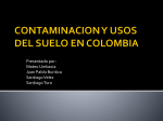 CONTAMINACION Y USOS DEL SUELO EN COLOMBIA