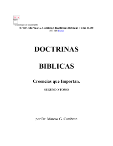 07 Dr. Marcos G. Cambron Doctrinas Biblicas Tomo II