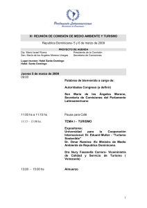PROYECTOAGENDA MEDIO AMBIENTE REP DOMINICANA