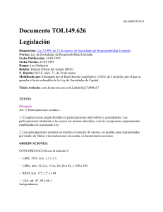 Documento TOL149.626 Legislaci&oacute;n
