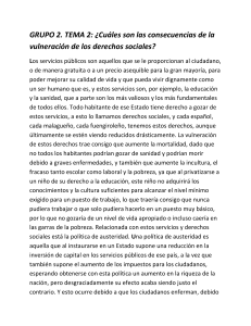 Cuáles son las consecuencias de la