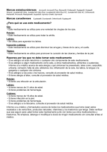 Razones por las que no debe tomar este medicamento