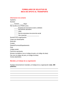 demande de bourse de soutien au transport