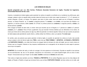 ENGLISH VERBS FORMS AND TENSES