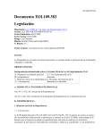 Documento TOL109.383 Legislación