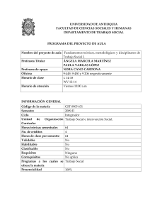 información general - Programa Integración de Tecnologías a la