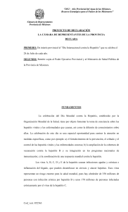proyecto de declaración - DiputadosMisiones.gov.ar