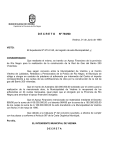 decret o nº 793/90 - Concejo Deliberante Viedma