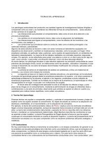 2. Teorías Del Aprendizaje