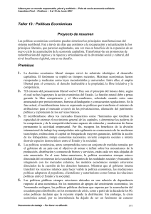 Propuestas - Alliance for a Responsible, Plural and United World